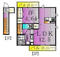 メゾン青井 2階/-