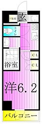 diPS亀有駅前 1Kの間取図画像