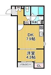 La-Crea LKS（ラクリエ・エルケーエス） 2階/-