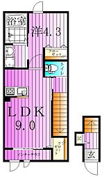 Grandeur東綾瀬 2階