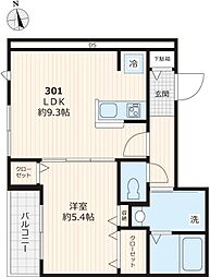 フィカーサ神領堀 3階