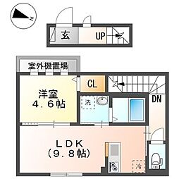 仮）神明2丁目アパート 2階/-