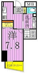 RoyalKJ 1Kの間取図画像