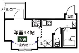 MELDIA江北II 2階