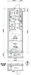 ARCOBALENO KITA-AYASE 2Kの間取図画像