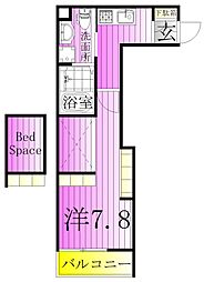 MyStyle綾瀬 1SKの間取図画像