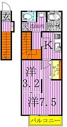 プランドール 2階/-