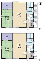ナイトウハウスNo.1 1LDKの間取図画像