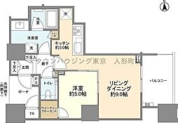 勝どき駅 26.0万円