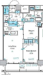 間取図画像 2SDK