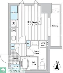 間取図画像 ワンルーム