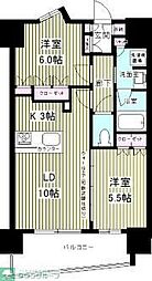 パレステージ上野 2LDKの間取図画像