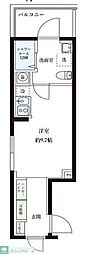 レピュア大島レジデンスII ワンルームの間取図画像