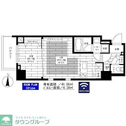 ステージグランデ錦糸町2 1LDKの間取図画像