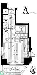 MAINSTAGE大手町 1Kの間取図画像