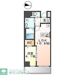 ベラビスタ木場 1LDKの間取図画像