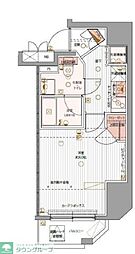 パティーナ上野 1Kの間取図画像