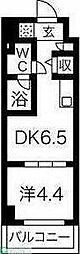 エルフォルテ東京EAST 1DKの間取図画像