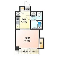 オーキッドヒルズ  ｜ 大阪府大阪市西成区出城２丁目（賃貸マンション1DK・3階・26.05㎡） その2