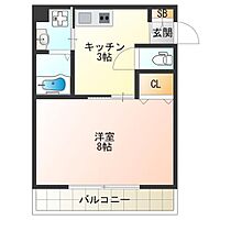 LIVE SQUAREII  ｜ 大阪府大阪市住之江区浜口東２丁目（賃貸マンション1K・3階・26.21㎡） その2