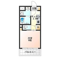 SUMMIT 1Kの間取図画像