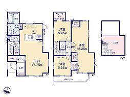 春日部市備後東1期　1号棟/全7棟　新築戸建