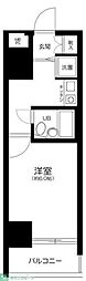藤和シティスクエア練馬 1Kの間取図画像