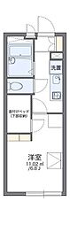 レオパレス武蔵関公園 1Kの間取図画像