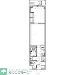 LIVCITY成増ミュジオ弐番館 2Kの間取図画像