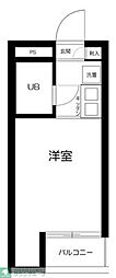 TOP石神井公園 1Kの間取図画像