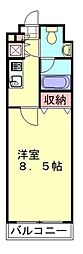 レヴィーガ板橋徳丸 1Kの間取図画像