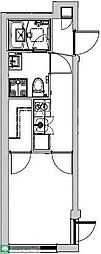 Ludens沼袋MAXIVDUE 1Kの間取図画像