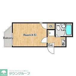 ROSSO 1Kの間取図画像