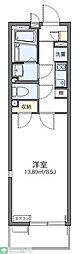 LEONEXT八重 1Kの間取図画像