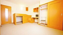 レオパレスボヌール 201 2階1Kのリビング/ダイニング