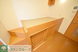 レオパレスレザン 104 1階1Kのリビング/ダイニング