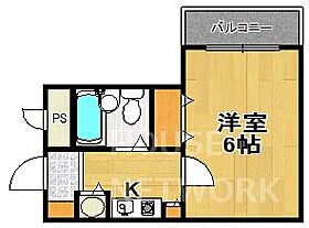 京都府京都市左京区田中飛鳥井町（賃貸マンション1K・1階・17.61㎡） その2