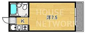 京都府京都市左京区吉田二本松町（賃貸マンション1K・3階・17.40㎡） その2