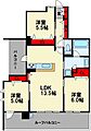 アルファステイツ飯塚駅3階13.5万円