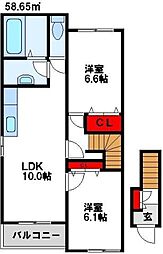 サンクスシャイン 2階