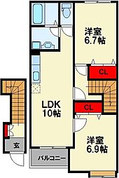 フレンドリー藤 2階/-