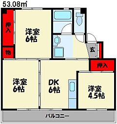 ビレッジハウス伊川 2号棟 5階
