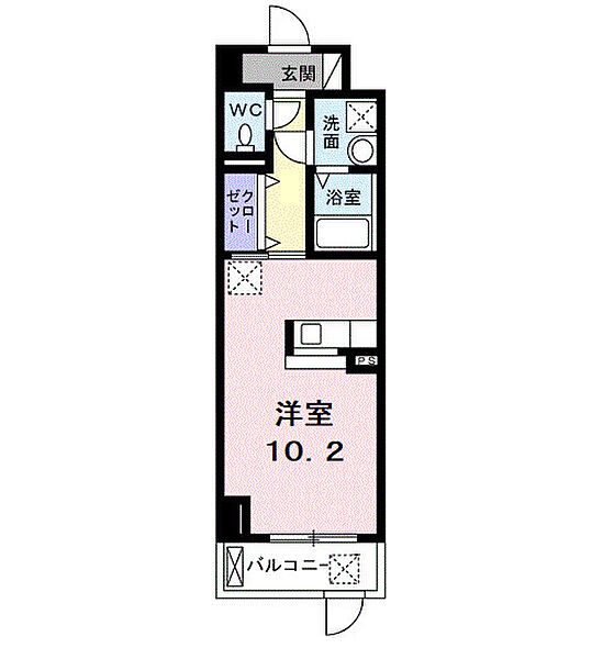 百舌鳥梅町3丁マンション 105｜大阪府堺市北区百舌鳥梅町3丁(賃貸マンション1R・1階・29.88㎡)の写真 その2