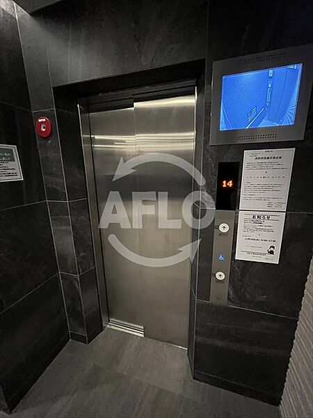 画像21:エスリード大阪上本町グリース　エレベーター