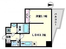 アクアプレイス天王寺III  ｜ 大阪府大阪市天王寺区大道1丁目（賃貸マンション1LDK・6階・29.28㎡） その2