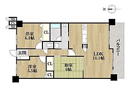 間取図画像 3LDK