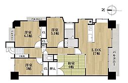NDSマンション小碓 4LDKの間取図画像