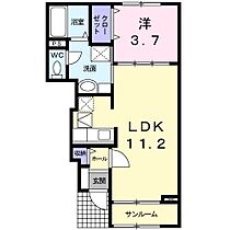 ドレッセ　I 101 ｜ 富山県高岡市下伏間江511-2（賃貸アパート1LDK・1階・40.01㎡） その2