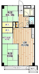 間取図画像 2SLDK