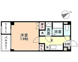 I－Vita　Tenshoji 106 ｜ 富山県富山市天正寺440番（賃貸マンション1K・1階・29.49㎡） その2